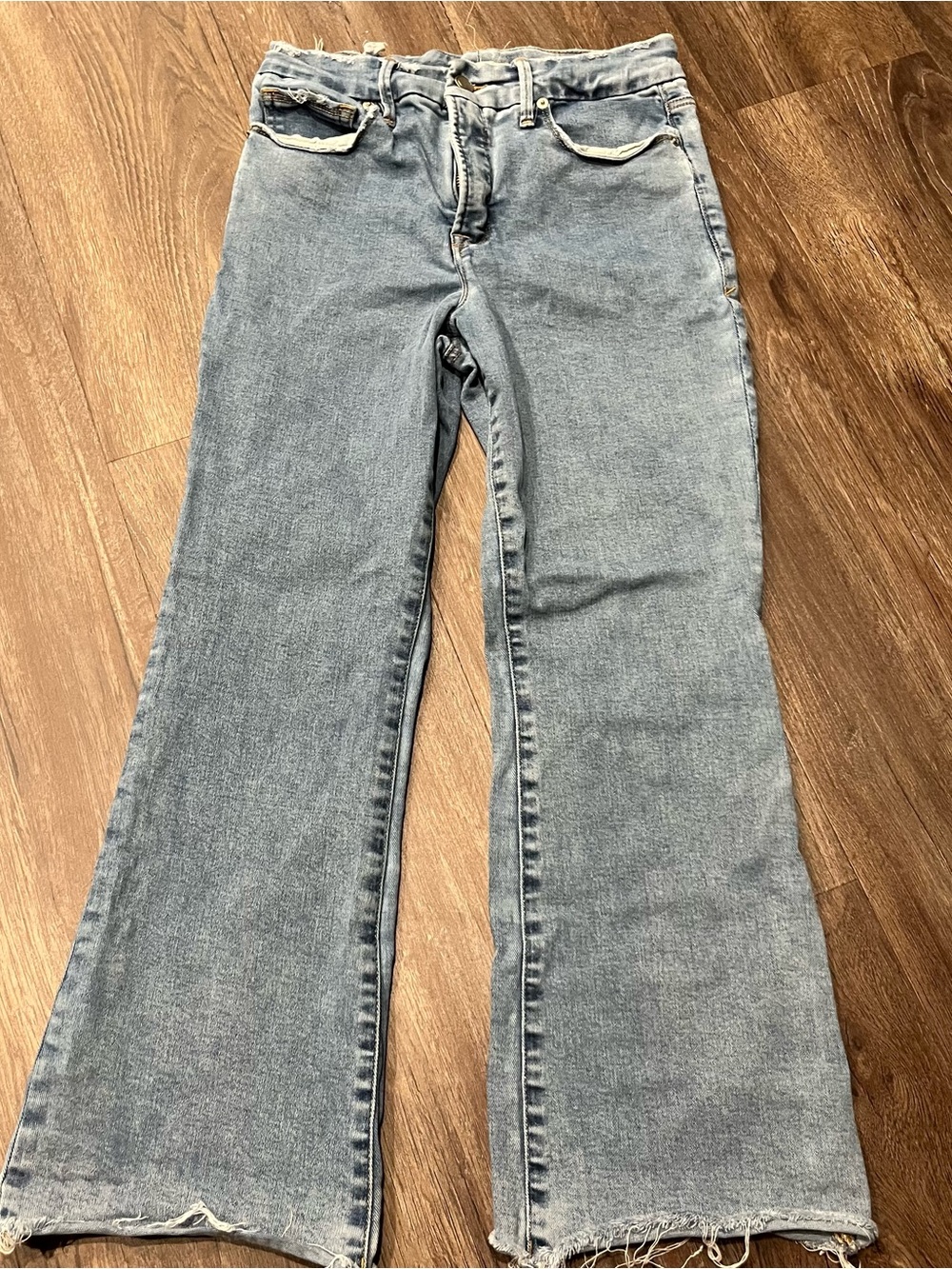 Good Legs Cropped Mini Boot Jeans